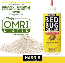 Load image into Gallery viewer, HARRIS Bed Bug Killer, Diatomaceous Earth (1/2lb)