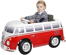 Load image into Gallery viewer, Rollplay 6 Volt VW Bus Ride On Toy, Battery-Powered Kid's Ride On Car