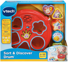 Load image into Gallery viewer, VTech Sort and Discover Drum, Yellow