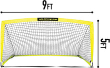 Load image into Gallery viewer, Franklin Sports Blackhawk Portable Soccer Goals