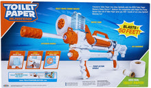 Load image into Gallery viewer, Toilet Paper Blasters Sheet Storm, Toy Blaster Shoots Rapid Fire TP Spitballsup To 50' –Uses Real Toilet Paper Super Fun Gift for Kids, Teens, College Students, Dads, Adults –Outdoors &amp; Indoors