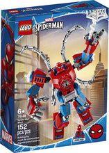 Load image into Gallery viewer, LEGO Marvel Spider-Man: Spider-Man Mech 76146 Kids’ Superhero Building Toy, Playset with Mech and Minifigure, New 2020 (152 Pieces)