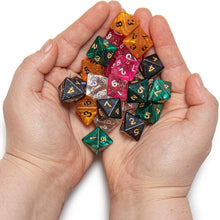 Load image into Gallery viewer, Wiz Dice 25 Pack of Random D8 Polyhedral Dice in Multiple Colors