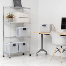 Load image into Gallery viewer, IRIS USA UCB-HFB Letter Size Portable WEATHERTIGHT File Box, 19 Quart, Clear