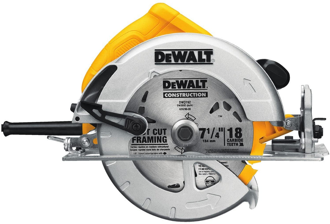 DEWALT 7-1/4-Inch Circular Saw, Lightweight (DWE575)