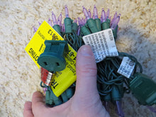 Load image into Gallery viewer, Home Accents Holiday 100 LED Purple Mini Lights