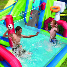 Load image into Gallery viewer, BANZAI Inflatable Water Park with Slide and Pool