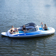 Load image into Gallery viewer, 6-Person Inflatable Bay Breeze Boat Island Party Island
