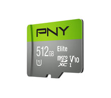 Load image into Gallery viewer, PNY Elite 512GB microSDXC Card, Up to 90MB/S – (P-SDU512U190EL-GE)