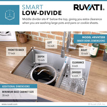 Load image into Gallery viewer, RVH Low-Divide Sinks