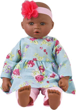 Load image into Gallery viewer, My Sweet Love 18" Doll w/Diaper Bag &amp; Accessories - African American