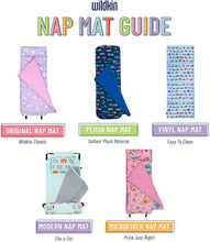 Load image into Gallery viewer, Wildkin Original Nap Mat with Pillow for Toddler Boys and Girls