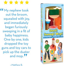 Load image into Gallery viewer, Melissa &amp; Doug Dust! Sweep! Mop! (Frustration Free Packaging)