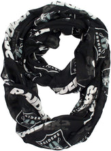 Load image into Gallery viewer, Little Earth NFL Sheer Infinity Scarf
