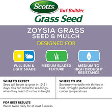 Load image into Gallery viewer, Scotts Turf Builder Grass Seed and Mulch, 5-Pound