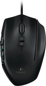 Logitech G600 MMO Gaming Mouse, RGB Backlit, 20 Programmable Buttons