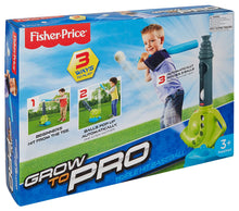 Load image into Gallery viewer, Fisher Price Grow to Pro Triple Hit Baseball