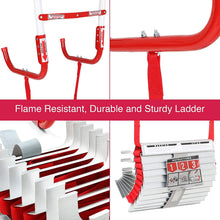 Load image into Gallery viewer, Kidde 468193 KL-2S Two-Story Fire Escape Ladder with Anti-Slip Rungs, 13-Foot
