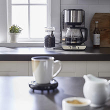 Load image into Gallery viewer, Mr. Coffee 12-Cup Programmable Coffeemaker, Stainless BVMC-FBX39,Black