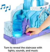 Load image into Gallery viewer, Disney Frozen Elsa&#39;s Ice Palace by Little People