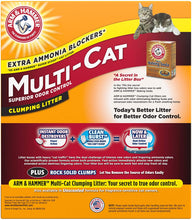 Load image into Gallery viewer, Arm &amp; Hammer Multi-Cat Clumping Cat Litter, Scented 40lb