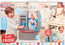 Load image into Gallery viewer, Little Tikes First Fridge Refrigerator with Ice Dispenser Pretend Play Appliance for Kids, Play Kitchen Set with Kitchen Playset Accessories Unique Toy Multi-Color