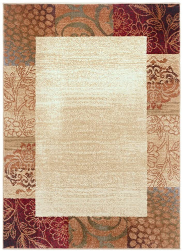 Elegance Floral Rug Rug Size: 5' x 7'