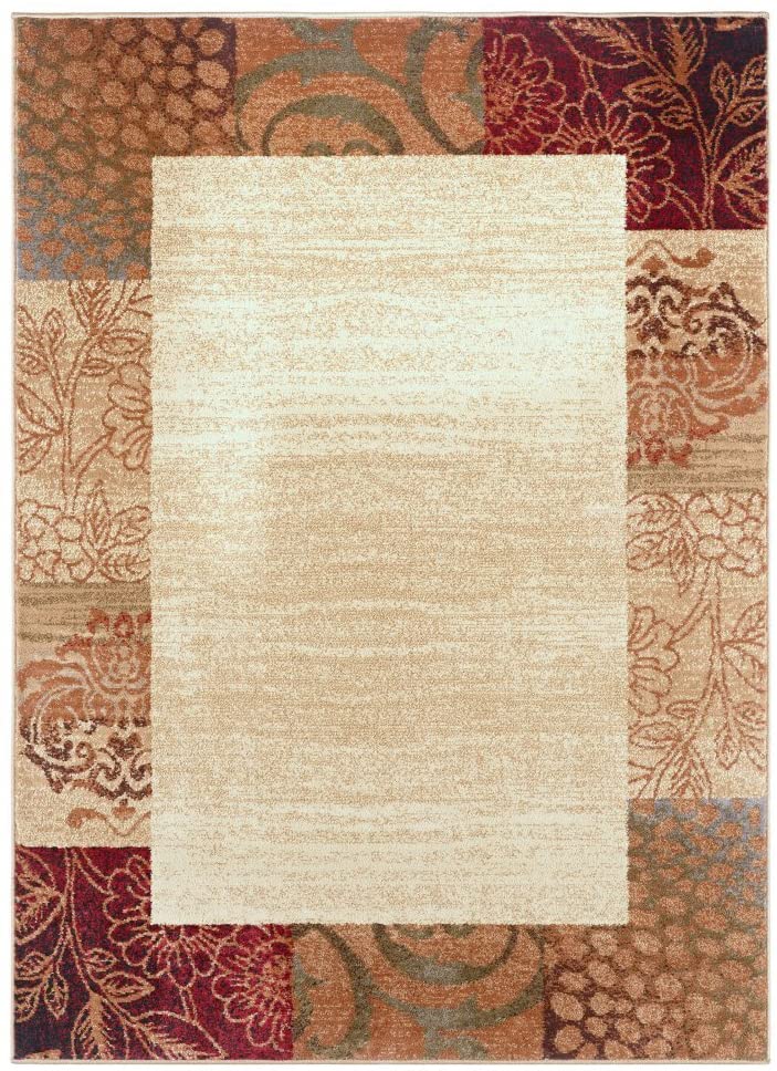 Elegance Floral Rug Rug Size: 5' x 7'