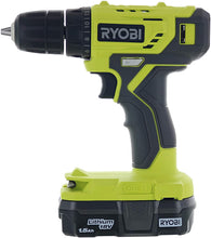 Load image into Gallery viewer, NEW Ryobi 18-Volt ONE+ Cordless 3/8 in. Drill/Driver Kit (PDD209K) with 1.5 ah lithium battery and charger