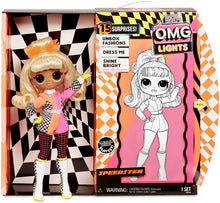 Load image into Gallery viewer, L.O.L. Surprise! O.M.G. Lights Speedster Fashion Doll with 15 Surprises, Multicolor