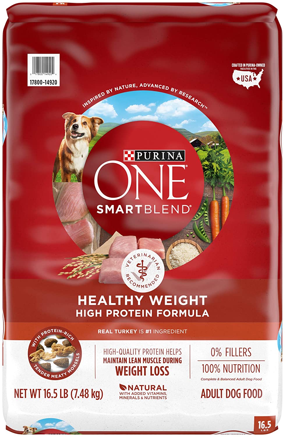 Purina ONE SmartBlend Natural Healthy Weight Formula Adult Dry Dog Food & Wet Dog Food