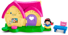 Load image into Gallery viewer, Fisher-Price Little People Disney Princess, Snow White&#39;s Kindness Cottage Playset