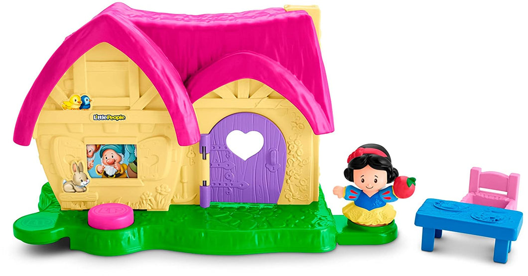 Fisher-Price Little People Disney Princess, Snow White's Kindness Cottage Playset