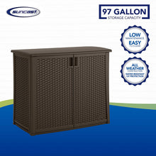 Load image into Gallery viewer, Suncast BMOC4100WD Elements Outdoor 40" Wide Cabinet, White