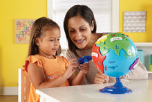 Load image into Gallery viewer, Learning Resources Puzzle Globe, 3-D Geography Puzzle, Fine Motor, 14 Pieces, Ages 3+