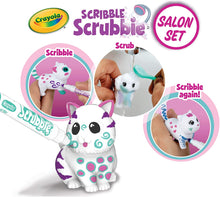 Load image into Gallery viewer, Crayola Scribble Scrubbie Pets, Beauty Salon Playset with Toy Pets, Gift for Kids