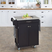 Load image into Gallery viewer, Home Styles Design Your Own Small Kitchen Cart - Natural Base with Wood Top