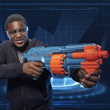 Load image into Gallery viewer, NERF Elite 2.0 Shockwave RD-15 Blaster, 30 Darts, 15-Dart Rotating Drum, Pump-Action, Built-in Customizing Capabilities