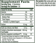 Load image into Gallery viewer, Align Women&#39;s Prebiotics + Probiotics Supplement Gummies, 50 Count, Digestive Health with Cranberry for Feminine Health