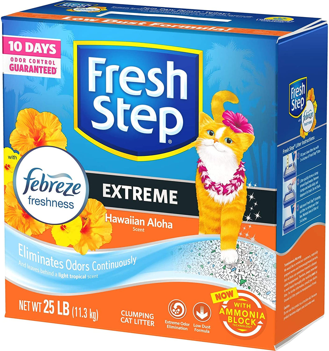 Fresh Step Cat Litter 25 lb Hawaiian Aloha