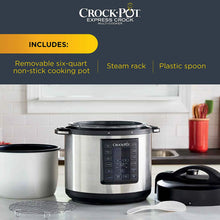 Load image into Gallery viewer, Crock-Pot Multi-Use XL Express Crock Programmable Slow Cooker and Pressure Cooker with Manual Pressure, Boil &amp; Simmer