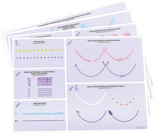 Load image into Gallery viewer, Wilton Decorate Smart Deluxe Practice Board Set, Cake Decorating Supplies,White/Purple