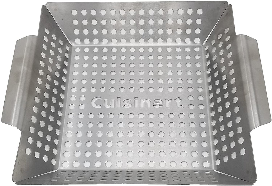 Cuisinart CSSW-428 Stainless Steel Wok, 11-Inch x 11-Inch, Silver