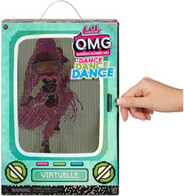 Load image into Gallery viewer, LOL Surprise OMG Dance Dance Dance Virtuelle Fashion Doll with 15 Surprises Including Magic Black Light, Shoes, Hair Brush, Doll Stand and TV Package - Great Gift for Girls Ages 4+ Who Love to Dance