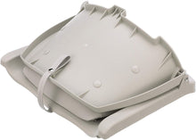 Load image into Gallery viewer, Attwood 98391GY Padded Boat Seat, Gray, Molded Plastic Frame, 20 Inches W x 17 Inches D x 12 Inches H