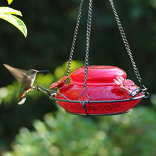 Load image into Gallery viewer, Nature's Way Bird Products MHF4 Garden Top Fill Hummingbird Feeder, 16 oz Capacity, Red