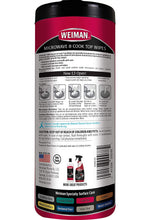 Load image into Gallery viewer, Weiman Cooktop &amp; Microwave Cleaning Wipes - 30 Count