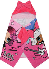 Load image into Gallery viewer, L.O.L. Surprise Soft Cotton Hooded Bath Towel Wrap