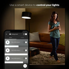 Load image into Gallery viewer, Philips 453100 A19 60W Equivalent Dimmable LED Smart Bulb, Soft White (Pack of 2)