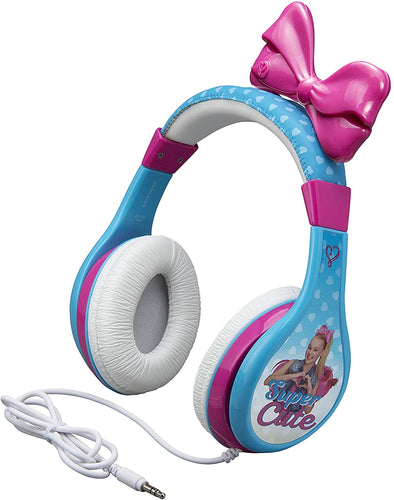 Jojo Siwa Headphones for Kids with Built in Volume Limiting Feature for Kid Friendly Safe Listening